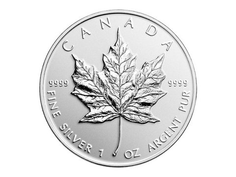 Maple Leaf 1 Once Silver