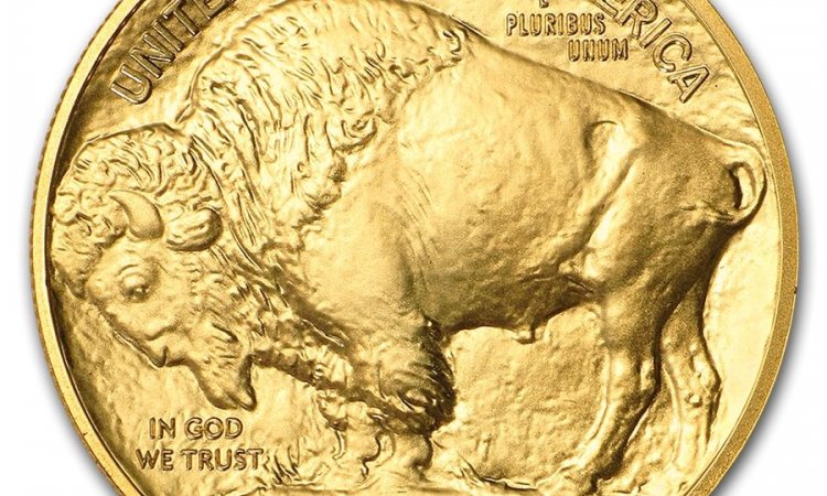 American Buffalo 1 Once d'or fin